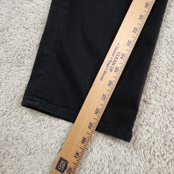 34 Heritage Jeans Mens 42 X 30 Charisma Classic Fit Black Rise Dark Wash Denim - Picture 4 of 8